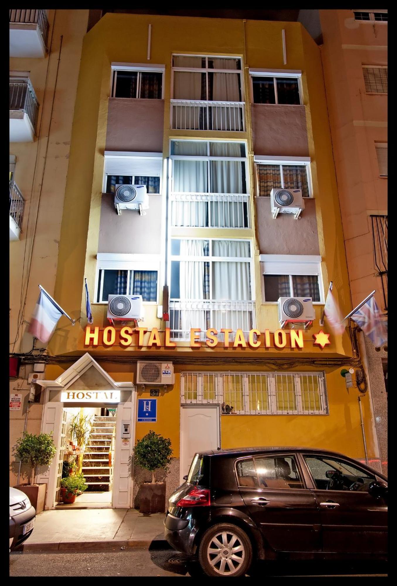 Hostal Estacion Almeria Bagian luar foto